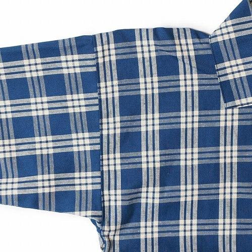 WAREHOUSE ウエアハウス インディゴ ＆ ホワイトチェック ブラウス ジャケット 2231 1900’S INDIGO BLUE and WHITE CHECK BLOUSE(インディゴチェック/NON-WASH)の画像