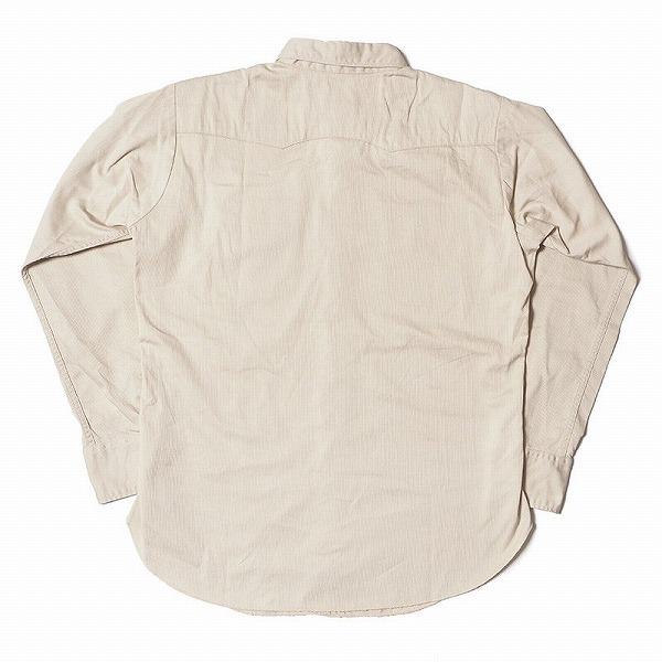 WAREHOUSE ウエアハウス ピケ ウエスタンシャツ 3030 長袖 ピケウエスタン PIQUE WESTERN SHIRTS (NON-WASH)｜cream05｜02