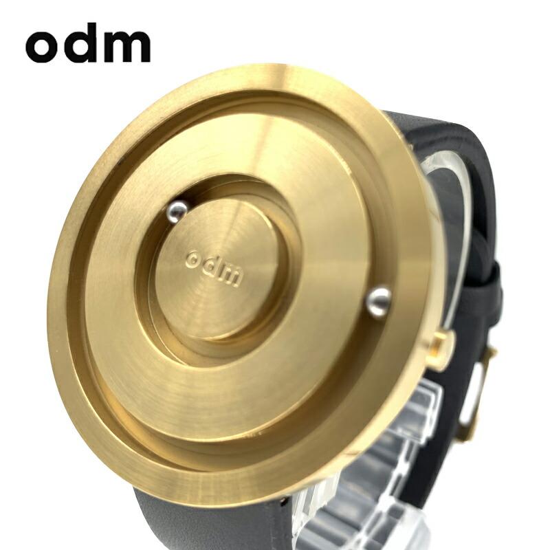 [ODM] オー・ディー・エム 腕時計 MARS マーズ コレクション DD167-03 ブラック ゴールド オーディエム｜creao