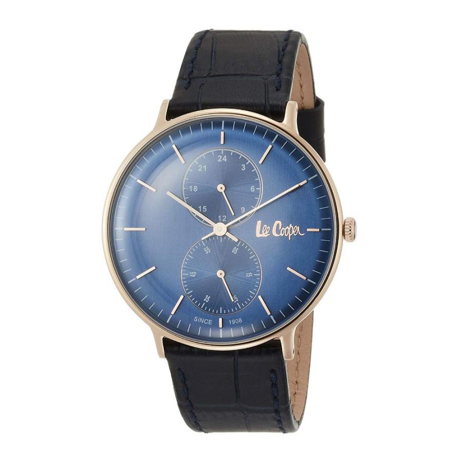 [Lee Cooper] リークーパー 腕時計 LC6381.499 ブラック ブルー レディース