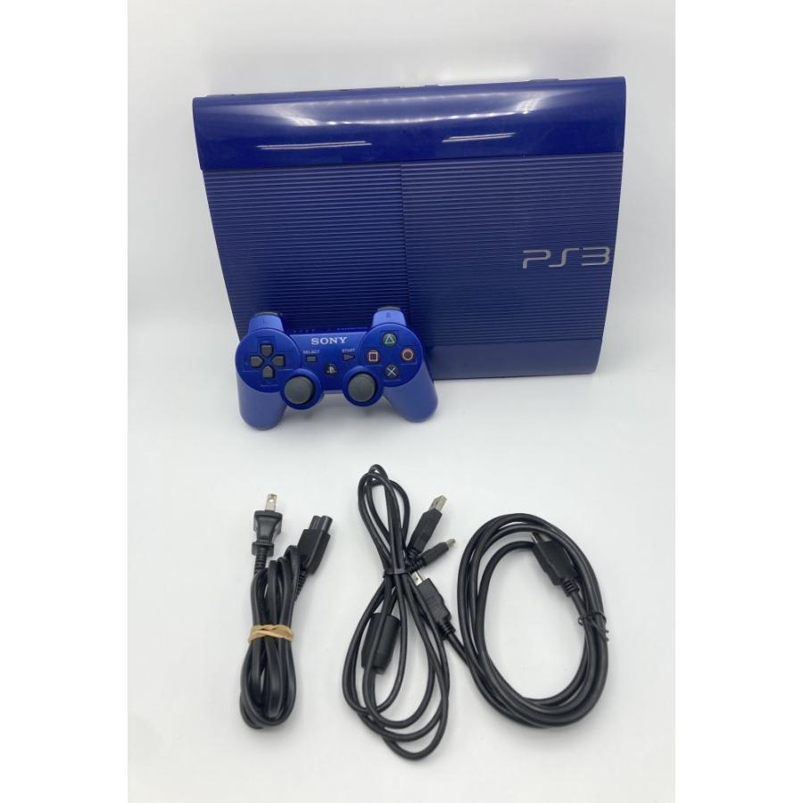 PS3 本体 ブルー 250GB 中古 PlayStation3 250GB アズライト・ブルー : ショッピングクレア