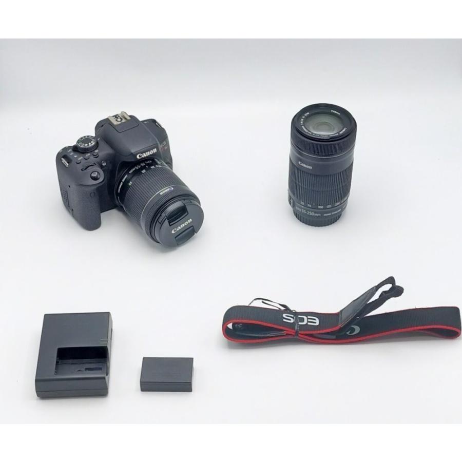 Canon キャノン EOS Kiss x8i ダブルレンズキット＋三脚