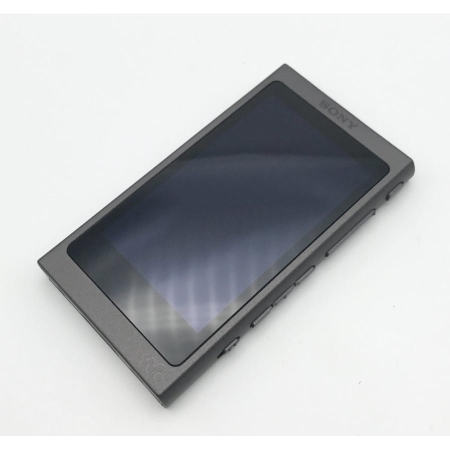 美品 SONY WALKMAN NW-A45 B グレイッシュブラック 中古 ソニー ウォークマン Aシリーズ 16GB グレイッシュブラック