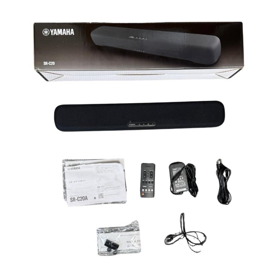 中古 ヤマハ(YAMAHA) コンパクトサウンドバー SR-C20A 横幅60cm
