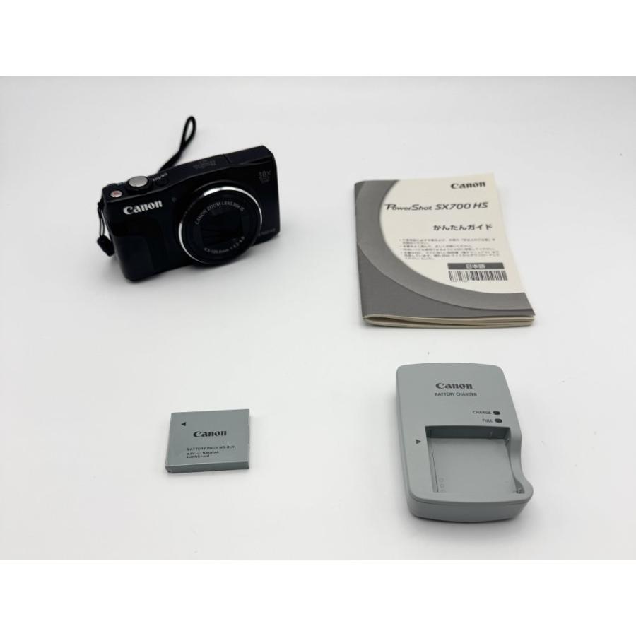 中古 Canon デジタルカメラ Power Shot SX700 HS ブラック 光学30倍