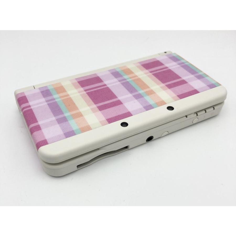 中古 New ニンテンドー3DS きせかえプレートパック マドラスチェック 
