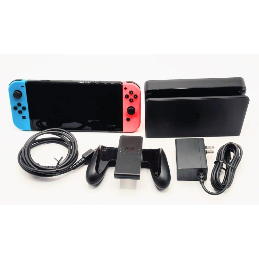 Nintendo Switch(有機ELモデル) Joy-Con(L) ネオンブルー/(R) ネオン