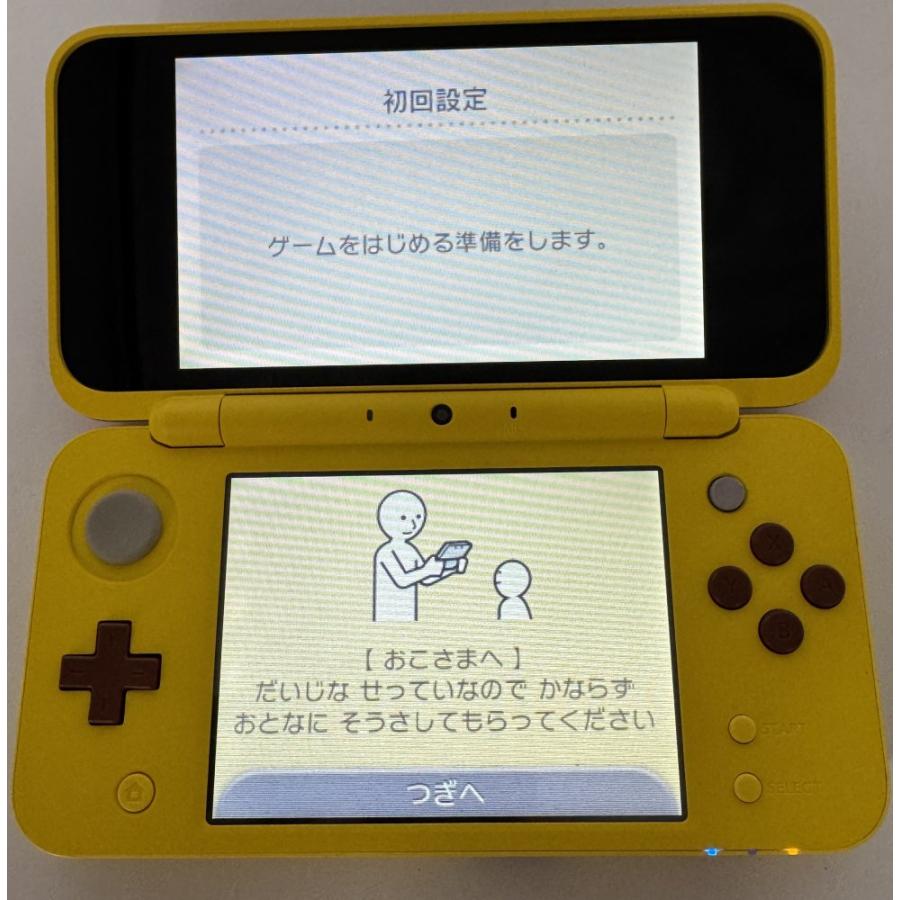 中古 動作確認済】 Newニンテンドー2DS LL ピカチュウエディション 