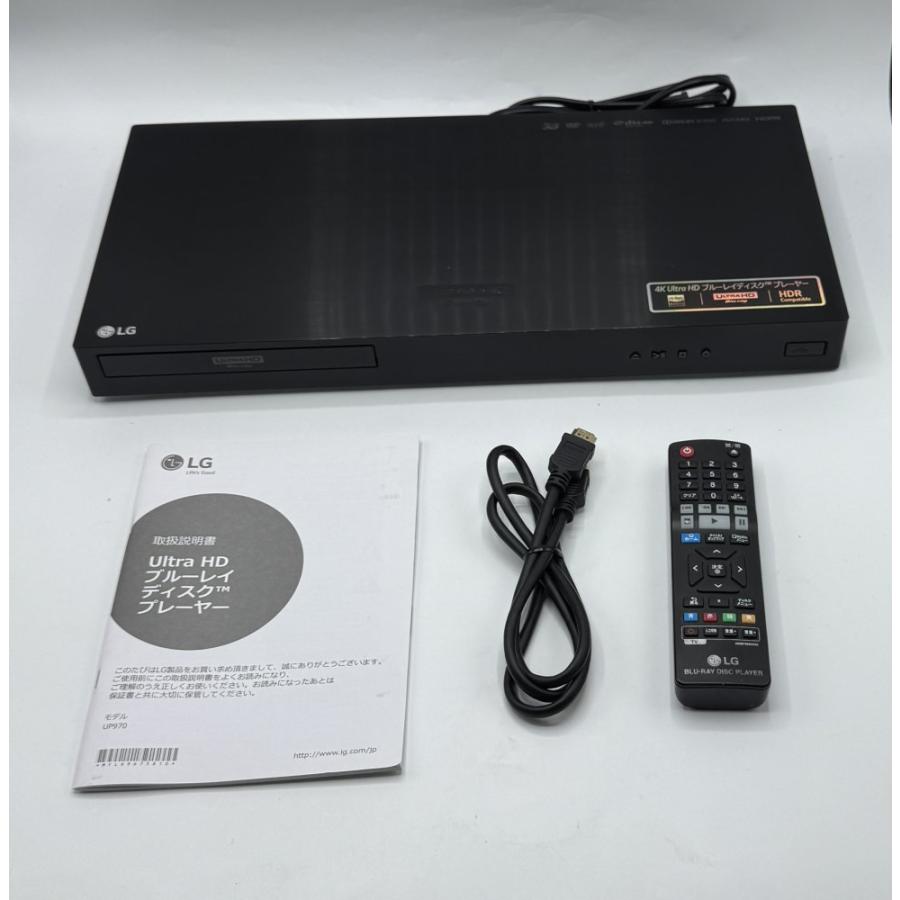 【未使用品】LG 4Kブルーレイプレーヤー UP970 HDR対応 4K Ultra HD ブルーレイ™ディスクプレーヤー - UP970 | LG Japan