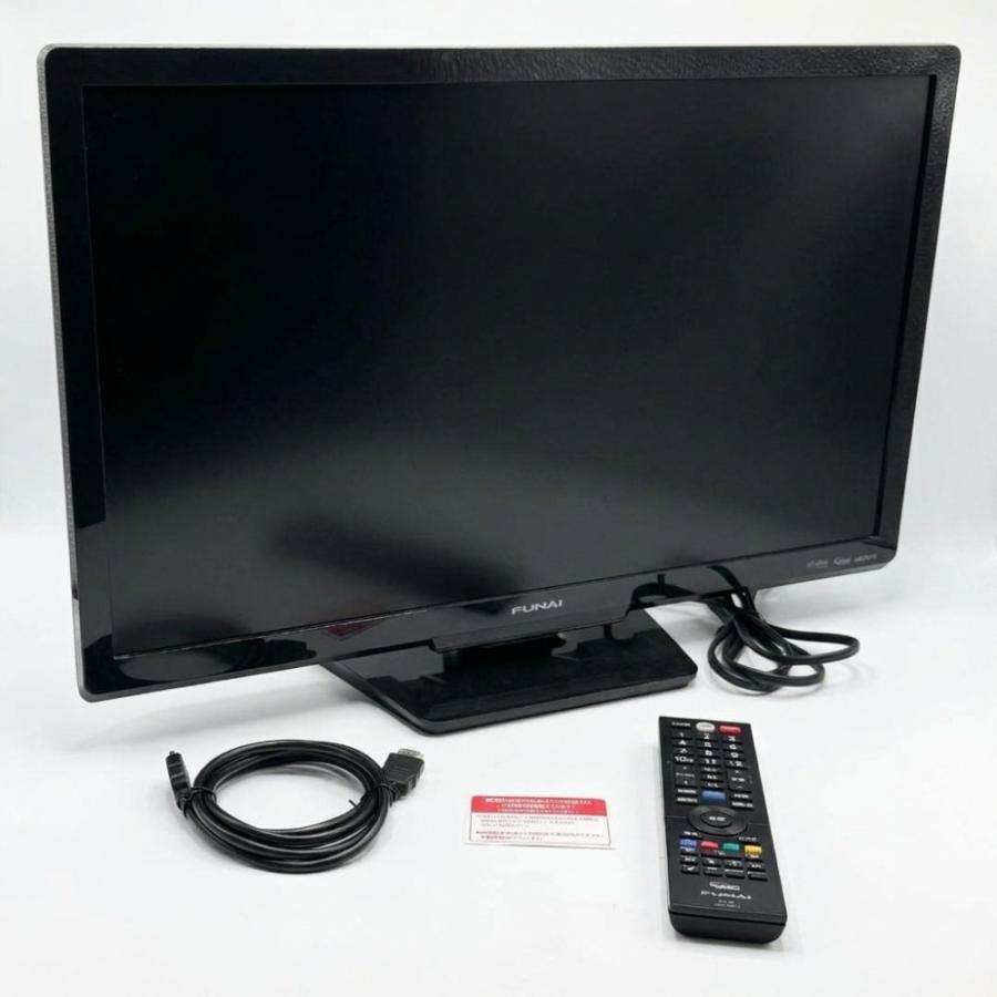 中古 動作確認済】 フナイ 24V型 地上・BS・110度CSデジタル