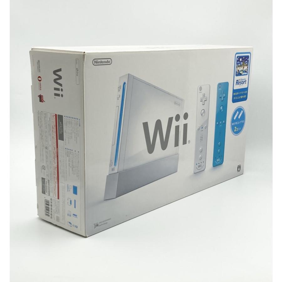 中古 動作確認済】 Wii本体 (シロ) Wiiリモコンプラス2個、Wiiスポーツ
