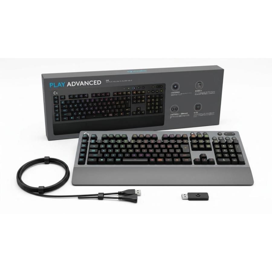 【未開封】 Logicool G613 ゲーミングキーボード 無線 中古 動作確認済】 Logicool G ロジクール ゲーミングキーボード