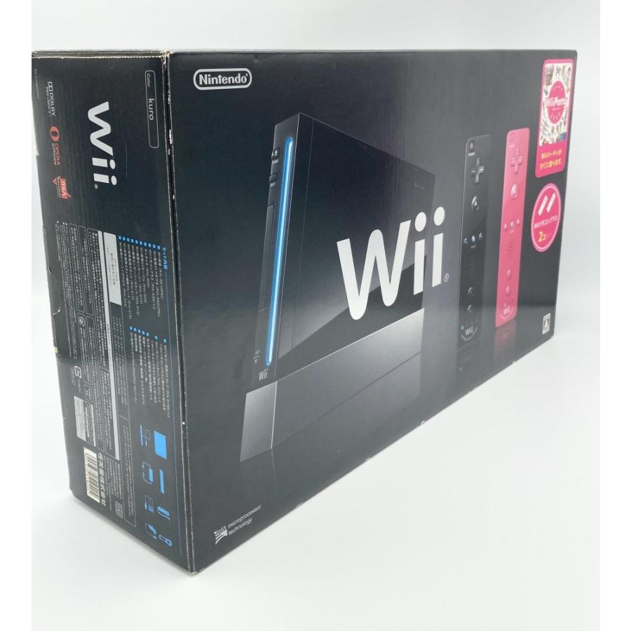 中古 動作確認済】 Wii本体(クロ) (Wiiパーティセット) : ショッピング