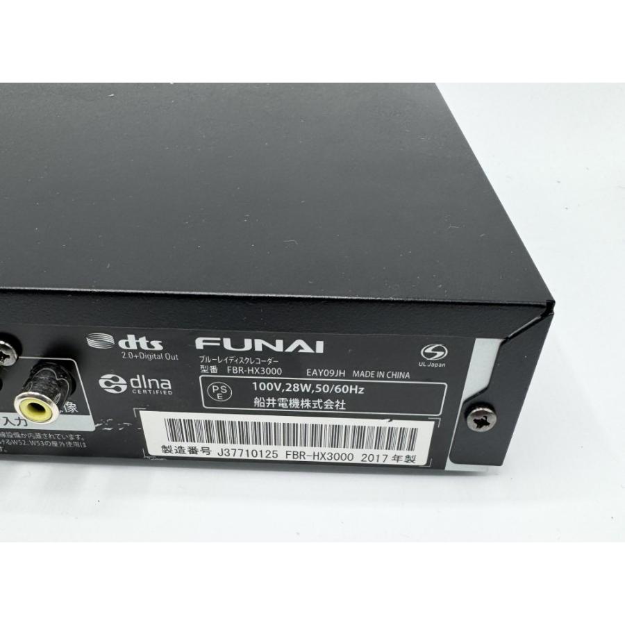 中古 動作確認済】 FUNAI 6チューナー 3TB ブルーレイディスク