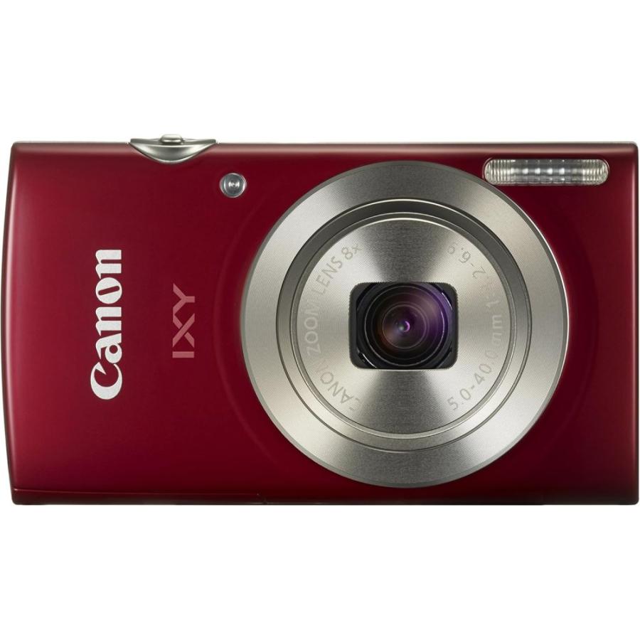 中古コンパクトCanon IXY 180 レッド 中古 動作確認済】 Canon デジタルカメラ IXY 180 レッド 光学8倍