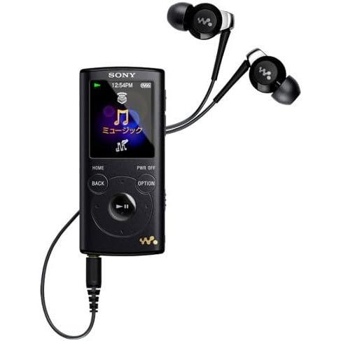 簡易動作確認　SONY デジタルオーディオプレーヤーセット　NW-E052 他 中古 動作確認済】 SONY ウォークマン Eシリーズ 2GB ブラック NW-E052