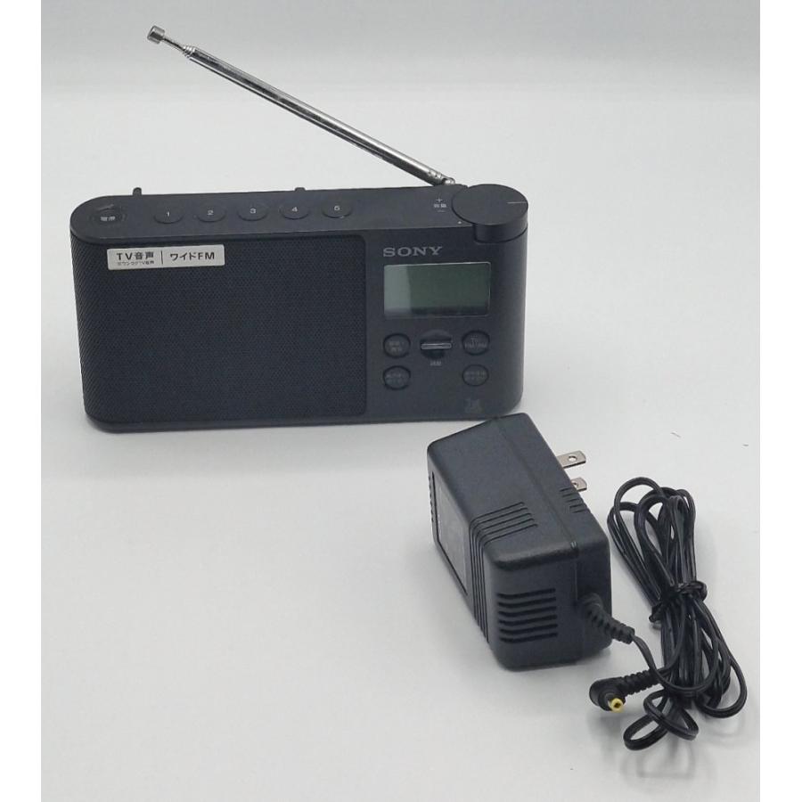 中古 動作確認済】 XDR-56TV-B(ブラック) ワンセグTV音声/FMステレオ