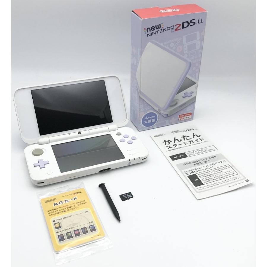 中古 Newニンテンドー2DS LL ホワイト×ラベンダー : ショッピング
