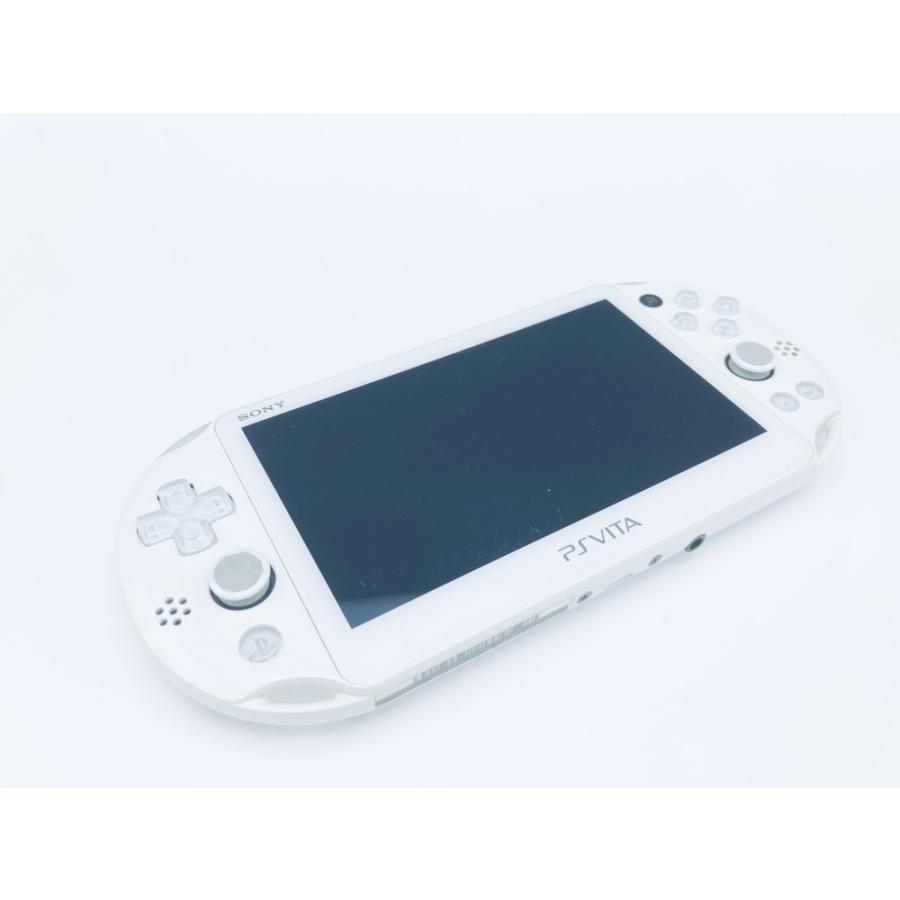 中古 PlayStation Vita Wi-Fiモデル ホワイト (PCH-2000ZA12