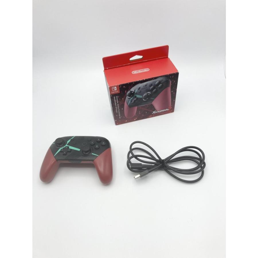 中古 Nintendo Switch Proコントローラー Xenoblade2エディション