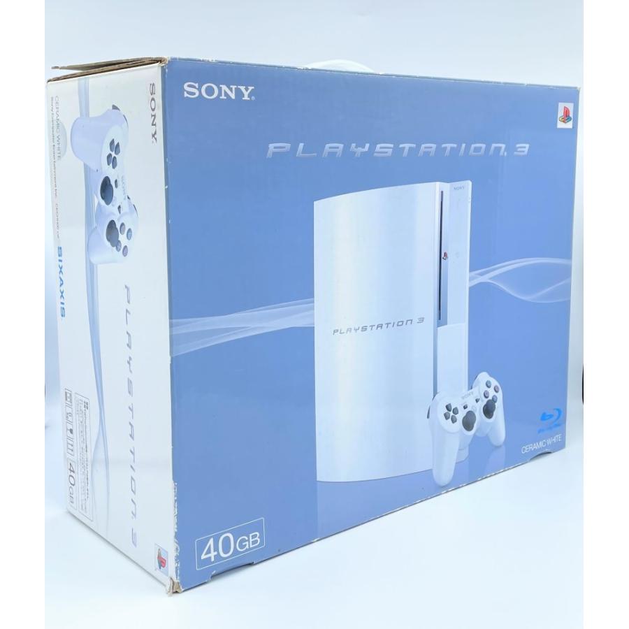 中古 PLAYSTATION 3(40GB) セラミック・ホワイト : ショッピングクレア