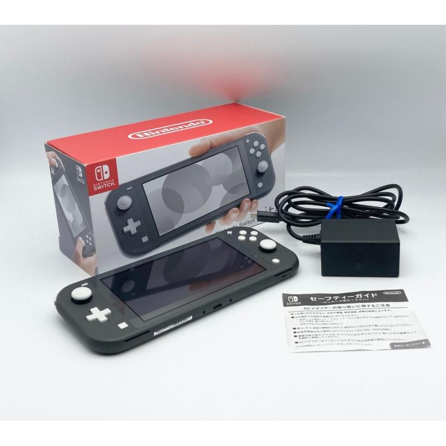 中古 動作確認済】 Nintendo Switch Lite グレー : ショッピングクレア