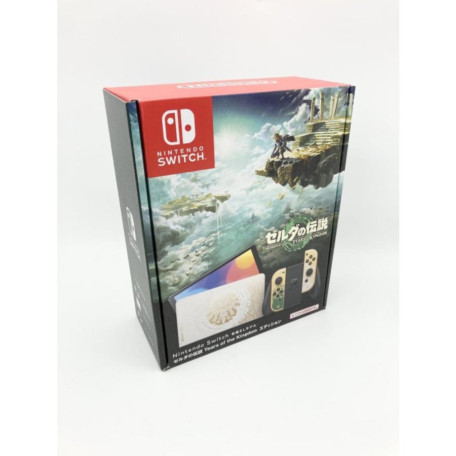 中古 動作確認済】 Nintendo Switch(有機ELモデル) ゼルダの伝説