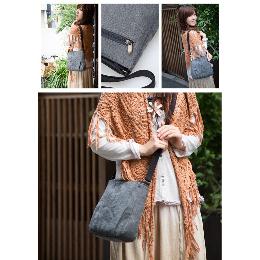 敬老の日 おばあちゃん 祖母 誕生日 プレゼント ショルダーバッグ レディース 帆布 軽い 斜めがけ 墨 備長炭染 クレープ 日本製 京都 As 12 柿渋染めバッグ くれあーれきき 通販 Yahoo ショッピング