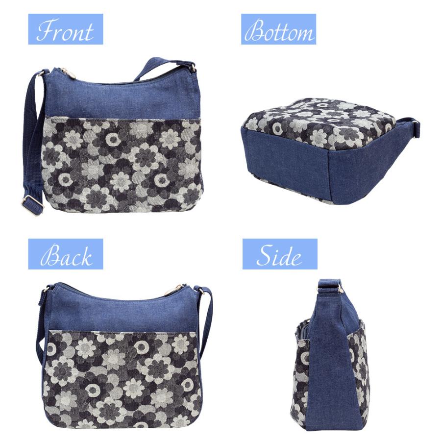 ショルダーバッグ レディース 斜めがけ 大人 軽量 母の日 岡山デニム