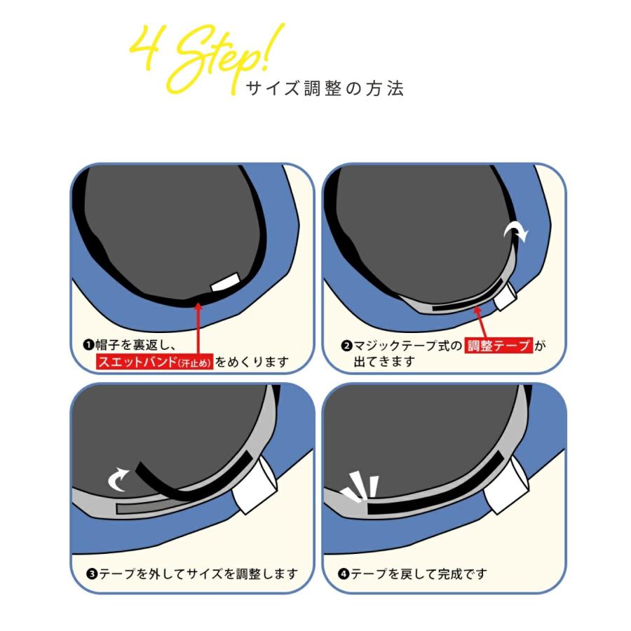 帽子 ハット レディース 軽い 日本製 岡山デニム マーガレット