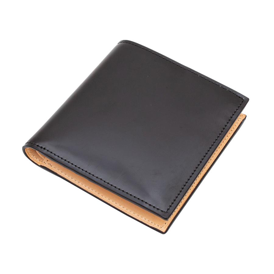 楽天ランキング1位 コードバン 二つ折り財布 メンズ イタリアンレザー 名入れ 財布 Box小銭入れ付き 海外正規品 Www Thedailyspud Com