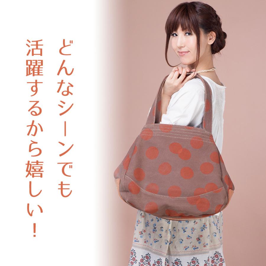 creareきき]柿渋染め バッグ トートバッグ レディース 女性 軽い 丈夫