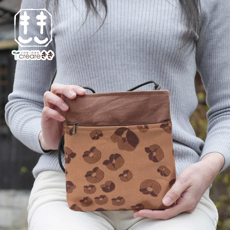 creareきき] ポシェット レディース 斜めがけ 軽い 軽量 小さい 日本製