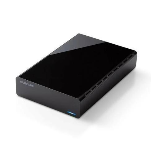 ELECOM 4TB 外付けハードディスク ELECOM（エレコム） 外付けHDD ELD-HTV040UBK 外付けハードディスク