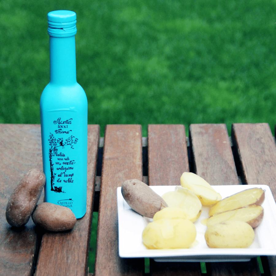 カスティージョ・デ・カネナ 早摘み 冷燻オリーブオイル ギフト 高級 アルベキーナ種 250ml | CASTILLO De CANENA | 01