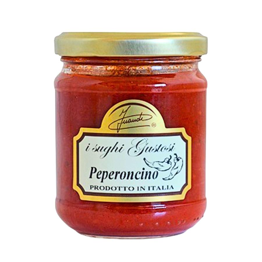 イナウディ トマトとペペロンチーノのパスタソース 唐辛子 辛味 アラビアータ ピザ 肉料理 魚料理 簡単 本格的 高級 贅沢 プレゼント | 