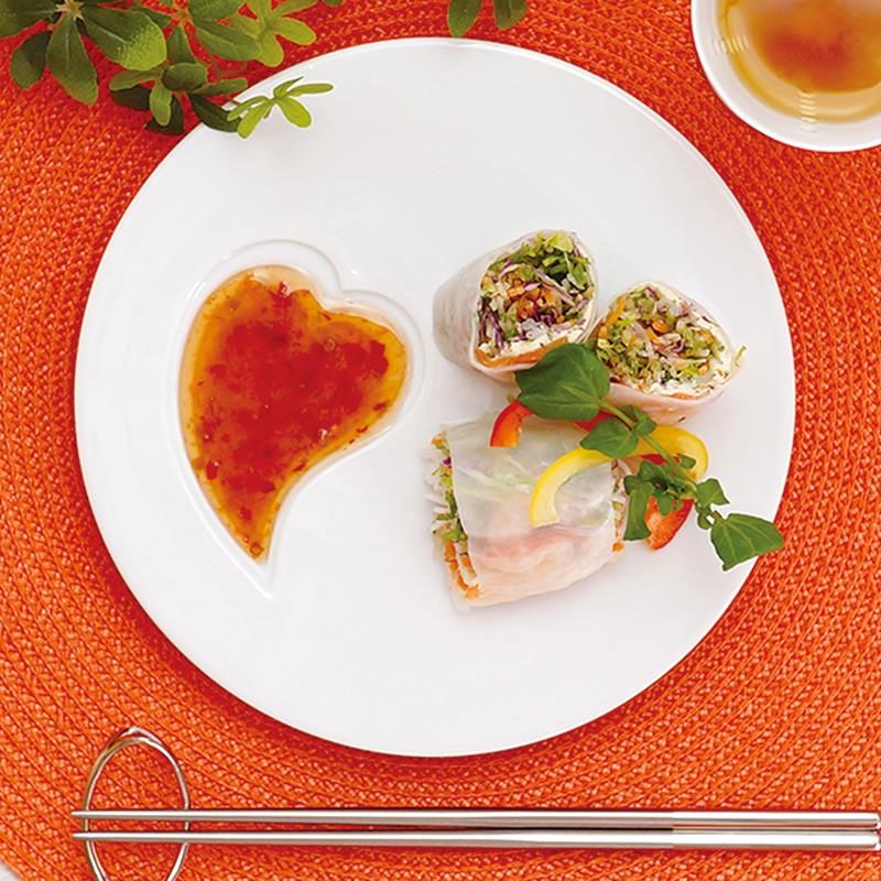 波佐見焼 ハートフルフラットプレート オリジナルBOX入り 食器 お皿 プレート 洋食器 白 ホワイト 日本製 国産 日本産 おしゃれ |  | 01