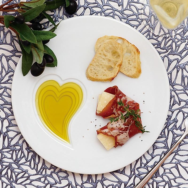 波佐見焼 ハートフルフラットプレート オリジナルBOX入り 食器 お皿 プレート 洋食器 白 ホワイト 日本製 国産 日本産 おしゃれ |  | 03