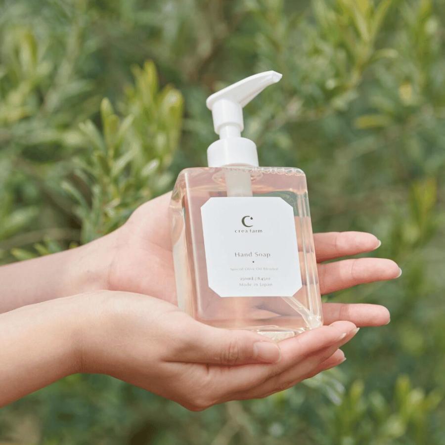 オリーブ園生まれのハンドソープ オリーブオイル＆オリーブエキス配合 オレンジ ラベンダー いい匂い アロマ ボタニカル おしゃれ 国産 高級 静岡産 手洗い 石鹸 | 