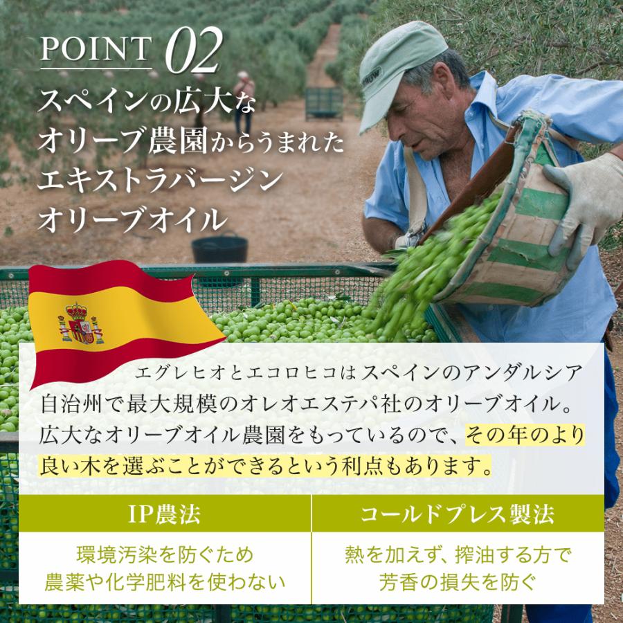 スペイン産 オーガニック エキストラバージンオリーブオイル エコロヒコと有機ホワイトバルサミコ ギフトセット 残暑見舞い 敬老の日 | crea table | 05