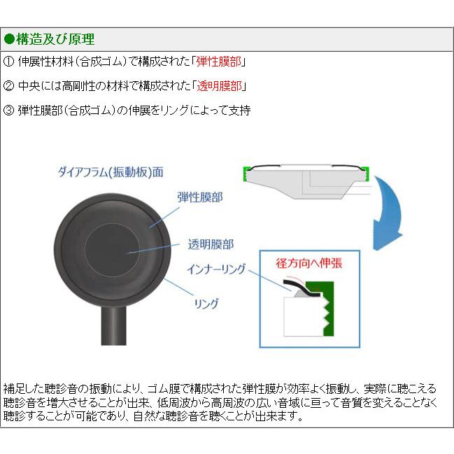 TSフォネット グランデ No.182（ステンレスタイプ） ：ケンツメディコ社製<全３色> | ケンツメディコ | 02