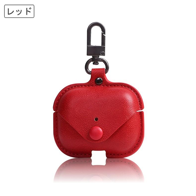 Apple AirPods Pro レザーケース付き AirPods AirPodsPro レザーケース 本革 レザー ブラック