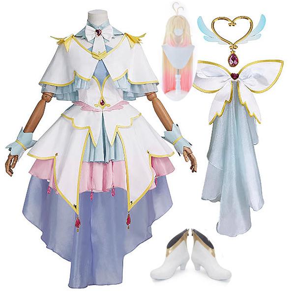 名探偵プリキュア 森亜るるか Cure Arcana キュアアルカナ 真実を照らす白き光 コスプレ衣装 cosplay イベント コスチューム 変装活動 仮装 学園祭 撮影 祭り | 