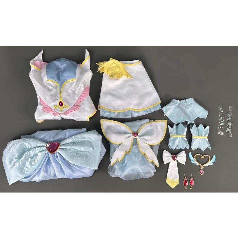 名探偵プリキュア 森亜るるか Cure Arcana キュアアルカナ 真実を照らす白き光 コスプレ衣装 cosplay イベント コスチューム 変装活動 仮装 学園祭 撮影 祭り |  | 02