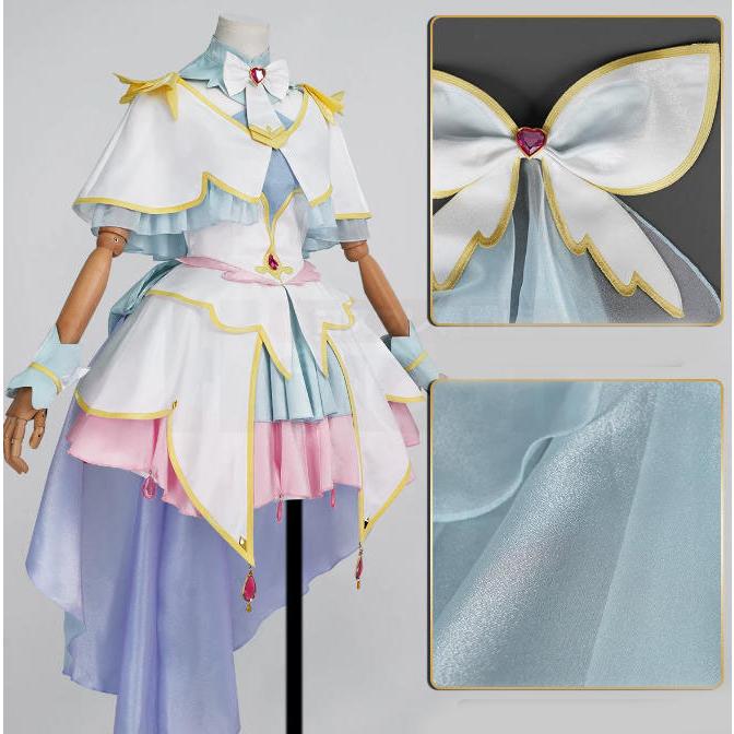 名探偵プリキュア 森亜るるか Cure Arcana キュアアルカナ 真実を照らす白き光 コスプレ衣装 cosplay イベント コスチューム 変装活動 仮装 学園祭 撮影 祭り |  | 03