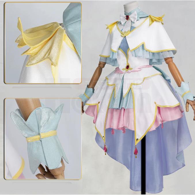 名探偵プリキュア 森亜るるか Cure Arcana キュアアルカナ 真実を照らす白き光 コスプレ衣装 cosplay イベント コスチューム 変装活動 仮装 学園祭 撮影 祭り |  | 05