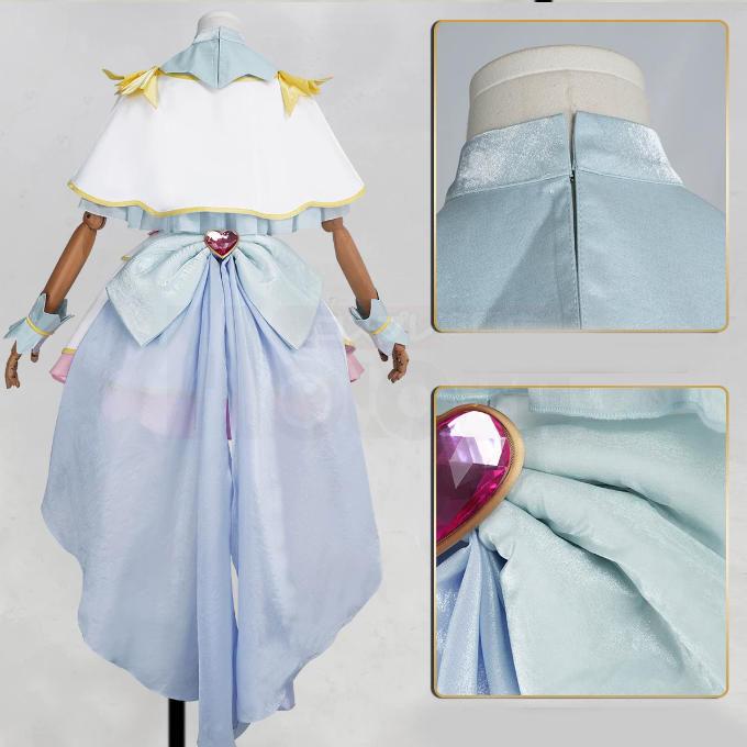 名探偵プリキュア 森亜るるか Cure Arcana キュアアルカナ 真実を照らす白き光 コスプレ衣装 cosplay イベント コスチューム 変装活動 仮装 学園祭 撮影 祭り |  | 06