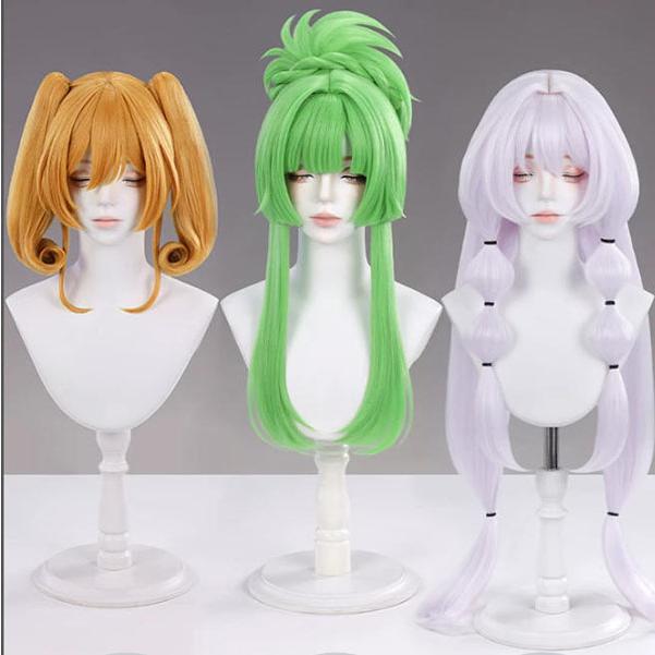 ワルプルギスの廻天 紫丁香 セルマ テレーゼ 百江なぎさ べべ  コスプレ ウィッグ 激安 WIG 高温耐熱 イベント クリスマス ハロウィン仮装 文化祭 | 