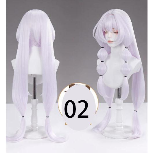 ワルプルギスの廻天 紫丁香 セルマ テレーゼ 百江なぎさ べべ  コスプレ ウィッグ 激安 WIG 高温耐熱 イベント クリスマス ハロウィン仮装 文化祭 |  | 02