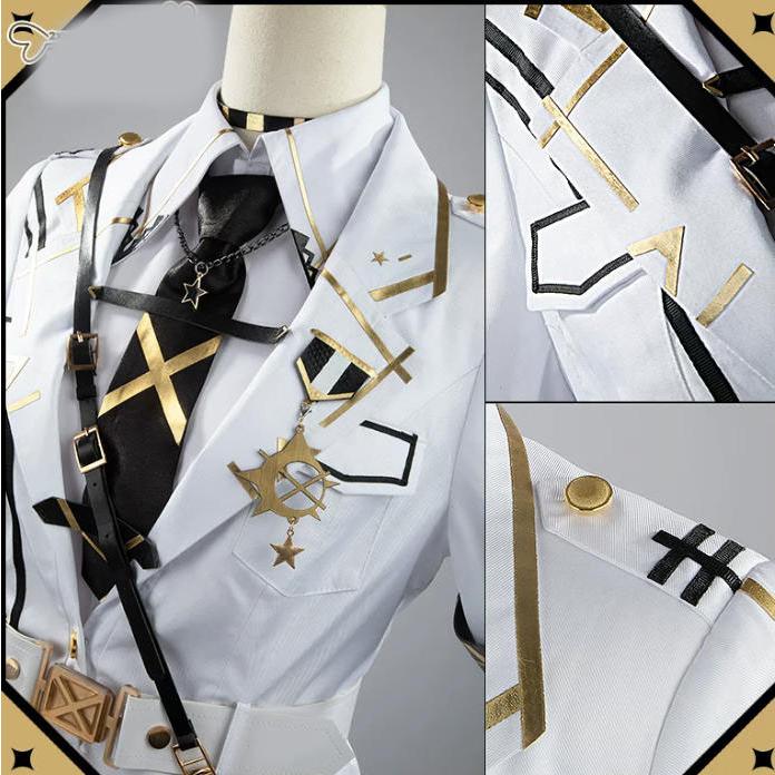 にじさんじ VTuber 星川サラ ほしかわ さら 白軍服 新装 コスプレ 衣装